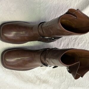 Men's Brown Leather Boots